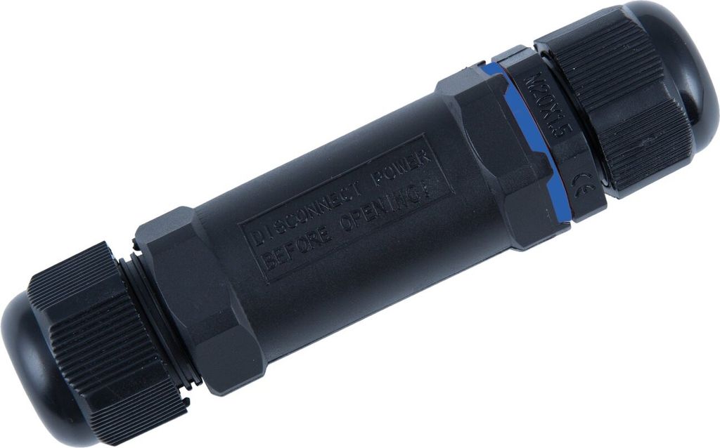 Heitronic Kabelverbinder mit Schraubklemmen (L x B x H) 100 Produktbild 