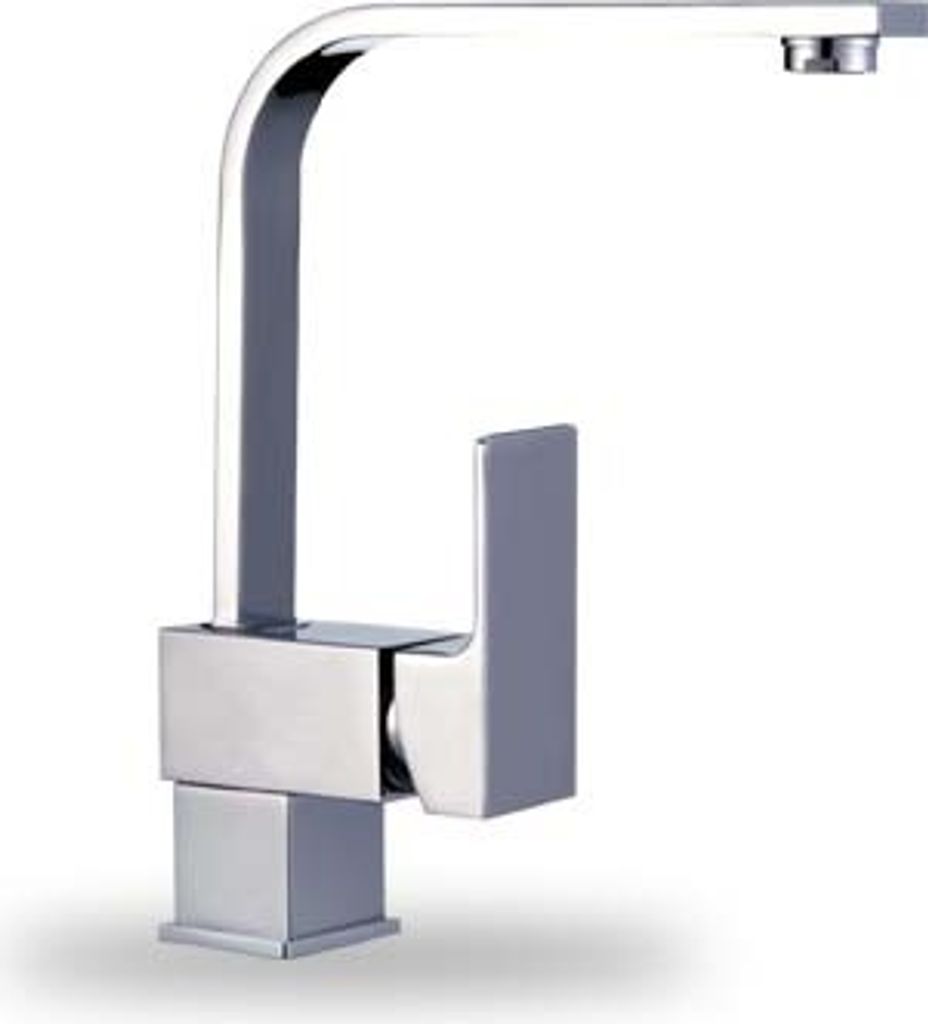 Spültischarmatur Küche silber schwenkbar | Wasserhahn Spültisch | Mischbatterie Armatur Spüle | Einhand Küchenarmatur | Einhandmischer Küchen...