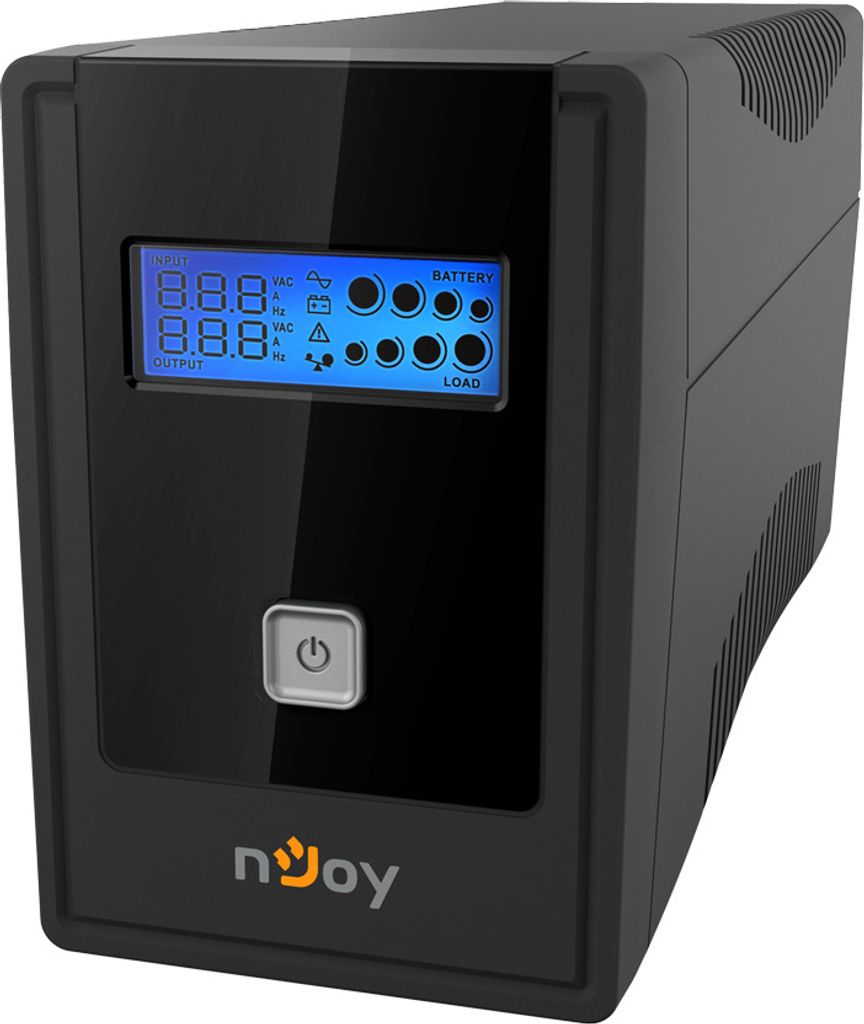 nJoy Cadu 650 Line Interactive UPS Notfall Stromversorgung für LAN, PC, Modem/Router, TV und Sicherheitssysteme