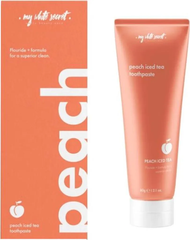 Dentifrice aromatisé Pêche Ice Tea 60g - Pour une haleine fraîche fruitée