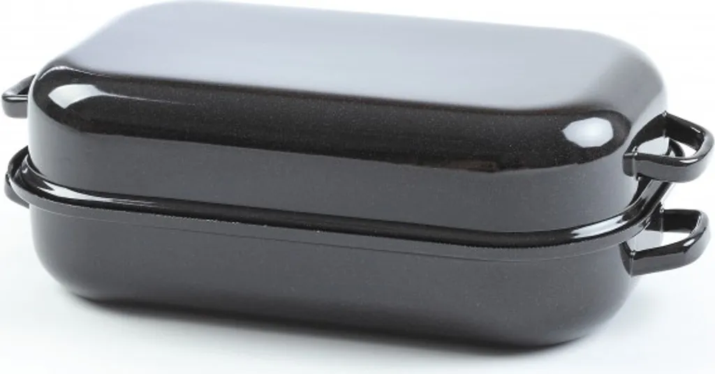 Teglia Belis Sfinx Doppia Smaltata 32x20 cm per Cotture Professionali