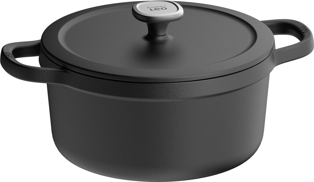 BergHOFF Leo Graphite, 5,7 l, Schwarz, Keramik, Gas, Produktbild 