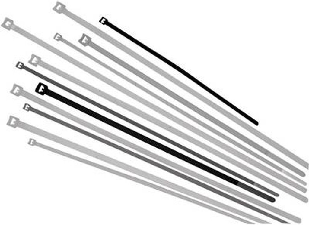 LappKabel Basic Tie Kabelbinder (L x B) 300 mm x 7.8 mm KABELBINDER BASIC TIE 300X7,8 BK Farbe: Schwarz (UV-beständig)