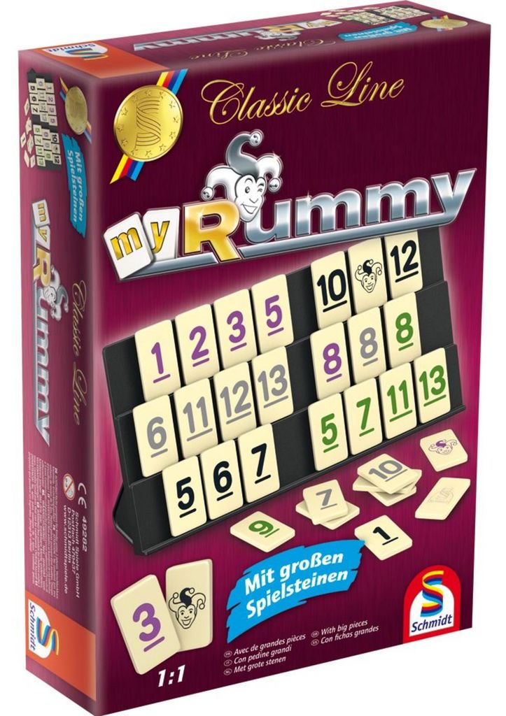Classic Line, MyRummy, s velkými herními čísly, revize Obrázek produktu 