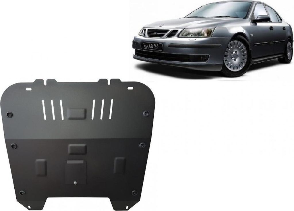 Protection anti-encastrement en acier pour moteur et boîte Image du produit 
