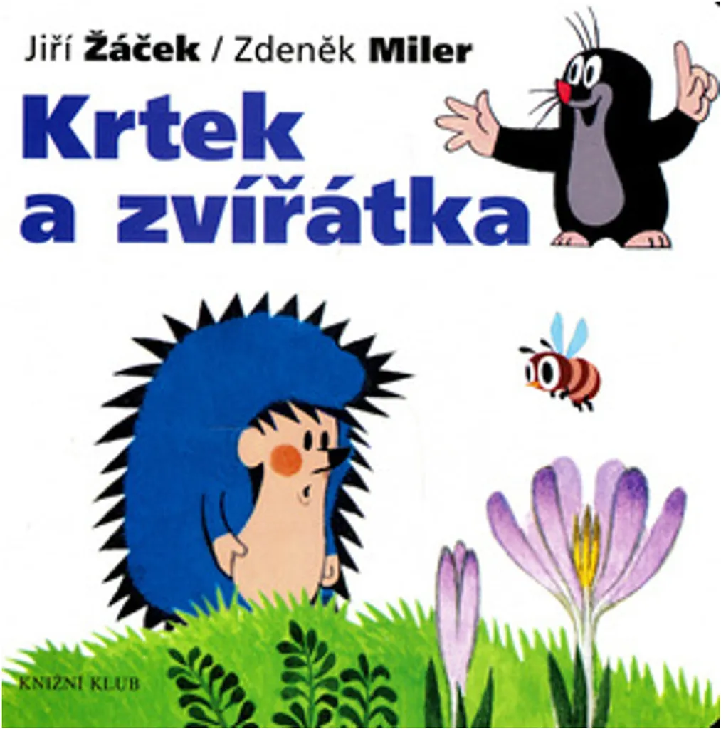 Krtek a zvířátka Jiří Žáček - Livre éducatif sur la faune sauvage