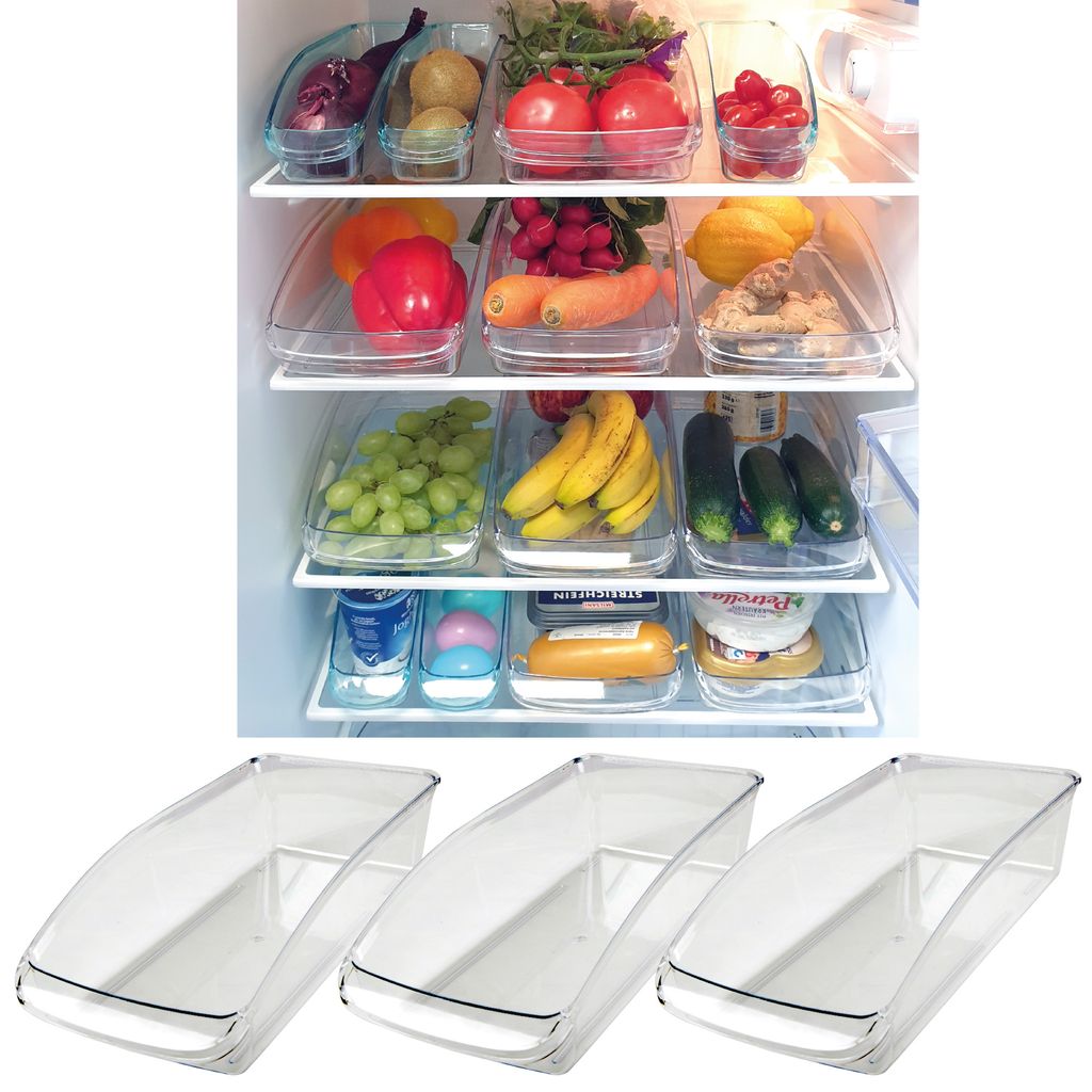 Einhängekorb für den Kühlschrank mit 4 Frischhalteboxen kaufen