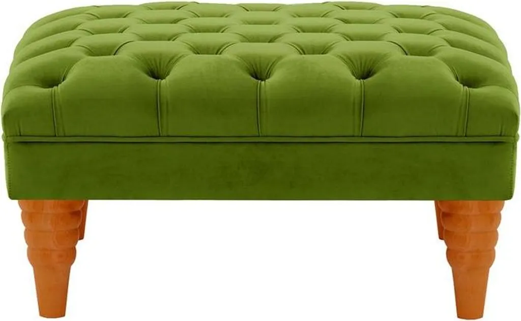 Pouf de Salon Chester Max-Velluto 9-aveo Siège d'Appoint Chic Chambre