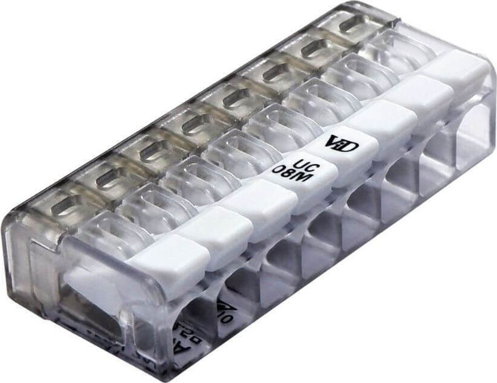 ViD® UC08M Mini morsetto di collegamento a leva 25 pezzi Immagine del prodotto 