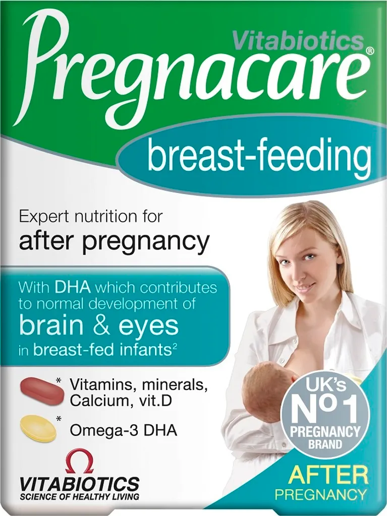 Vitabiotics Pregnacare Breast-feeding allaitement 84 comprimés