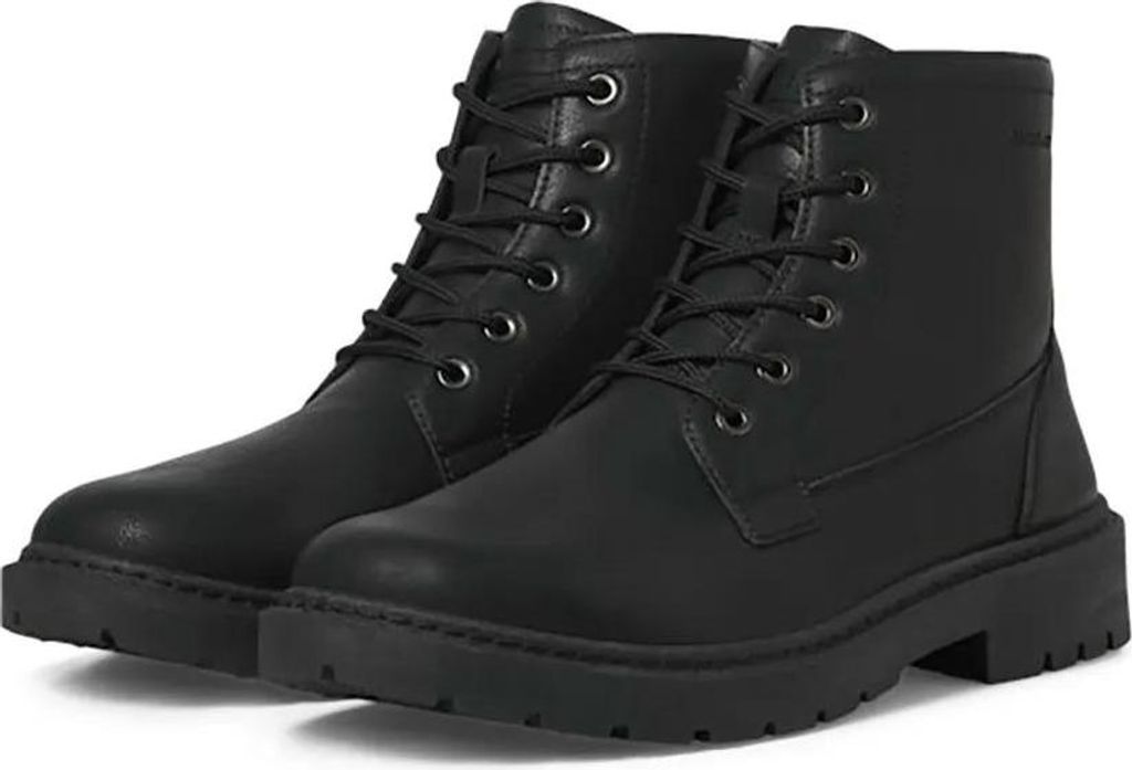 Jack & Jones 12287782_212_45, Stiefel, Schwarz, Anthrazit, Produktbild 