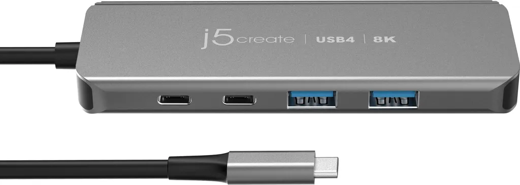 Hub USB4 8K 60Hz haute résolution avec transfert de données 40 Gbps