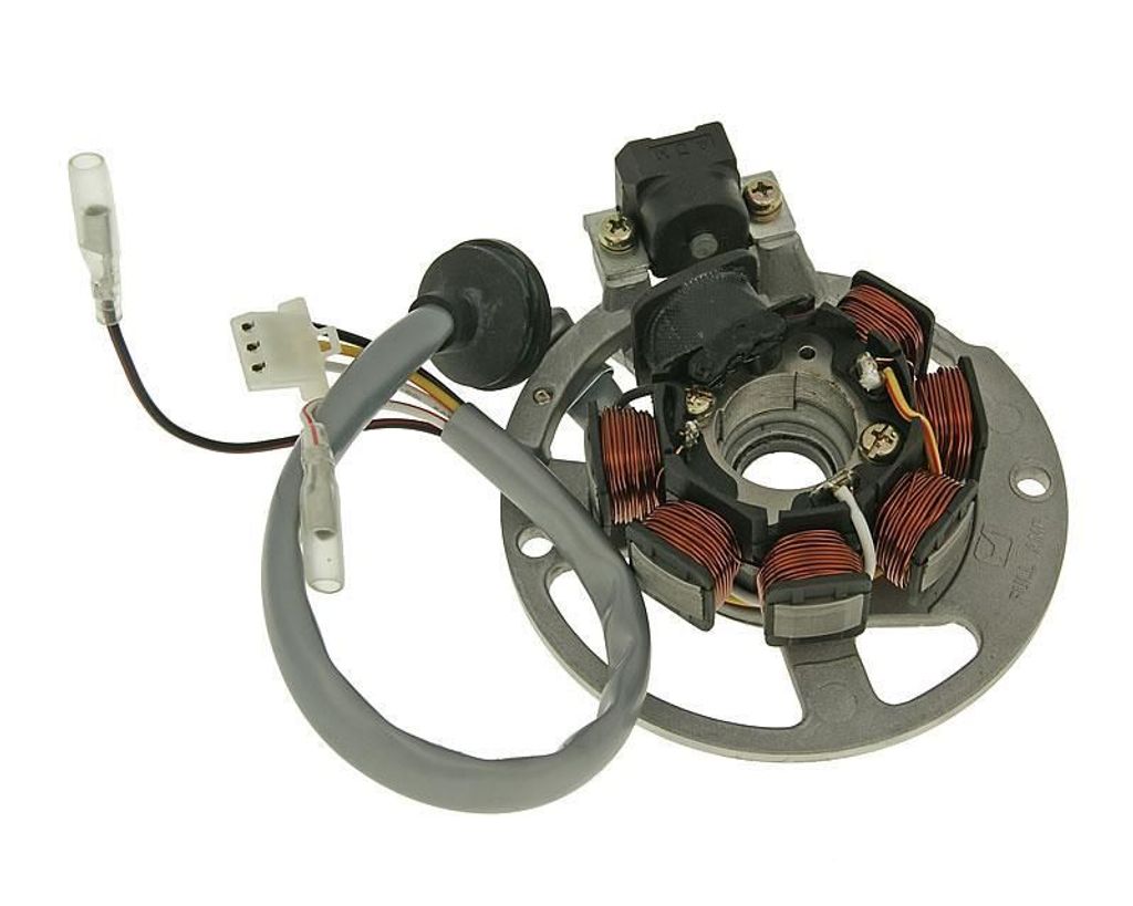 Lichtmaschine Stator Naraku für Roller mit liegendem Minarelli Motor