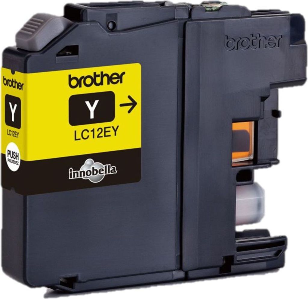 Brother LC12EY - XL-Kapazität - Gelb - original - Produktbild 