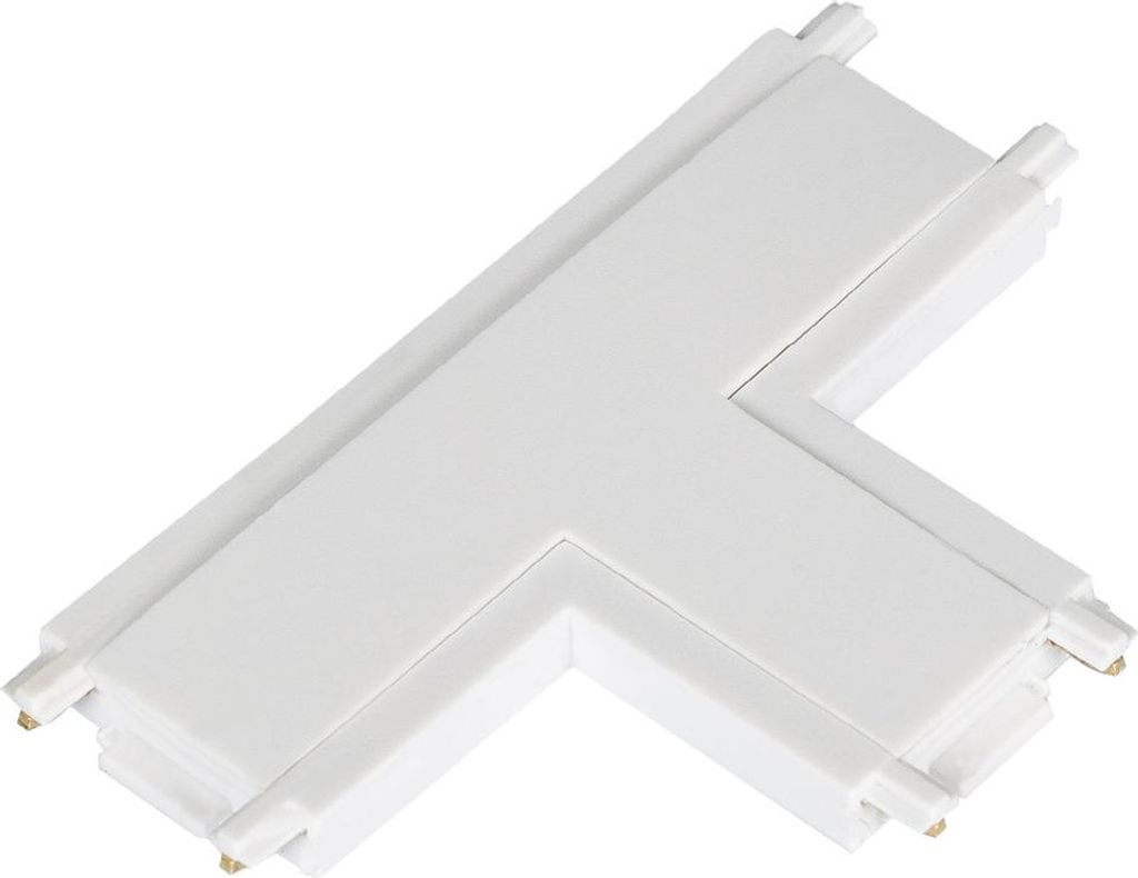 Verbindung Typ T für Magnetschiene 25mm SuperSlim 48V Aufbau Schwarz