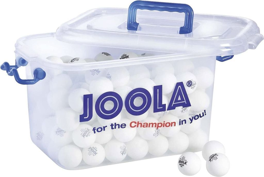 JOOLA Tréninkové míčky na stolní tenis 144 ks. - bílé Obrázek produktu 