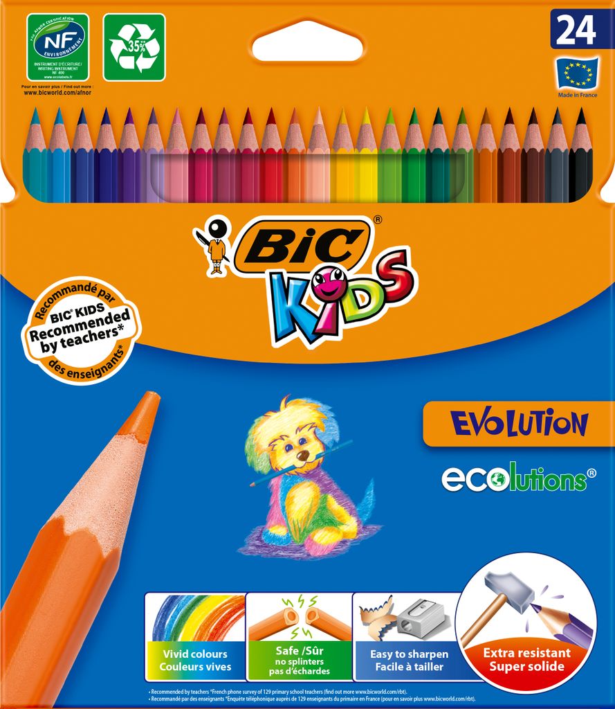 BIC 937515, Różne kolory, 24 szt. Zdjęcie produktu 