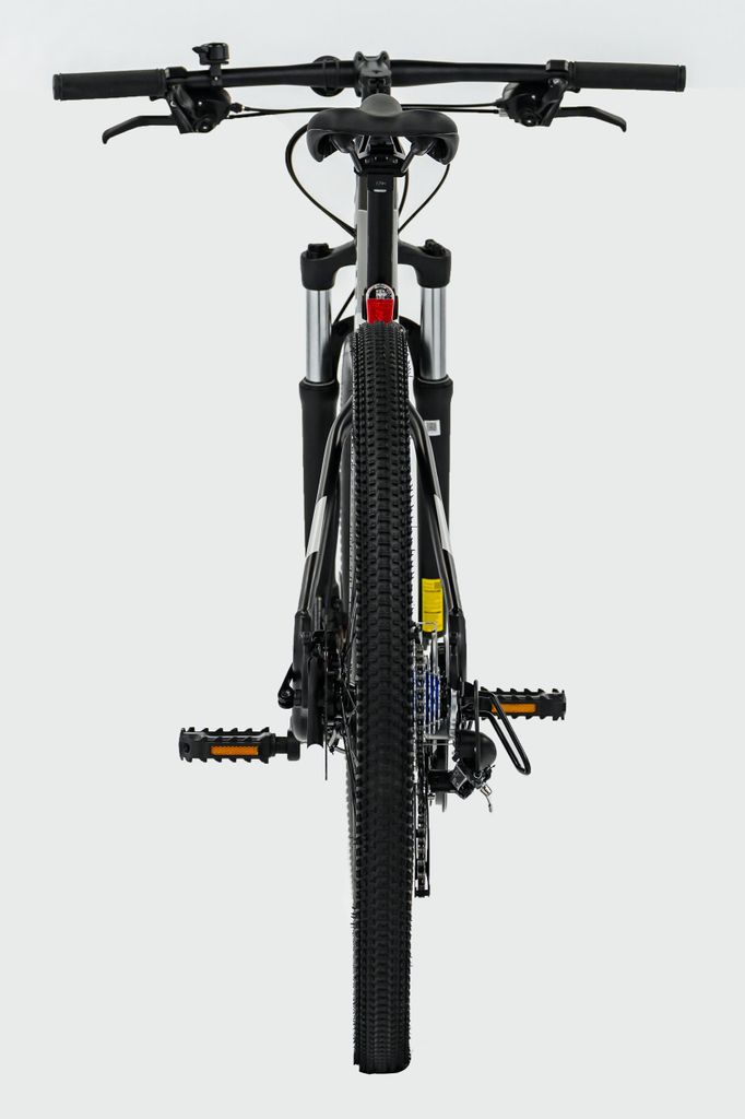 Nogan Gravel PRO+ Mountainbike 29 Zoll Medium Jet Black - StVZO Beleuchtung