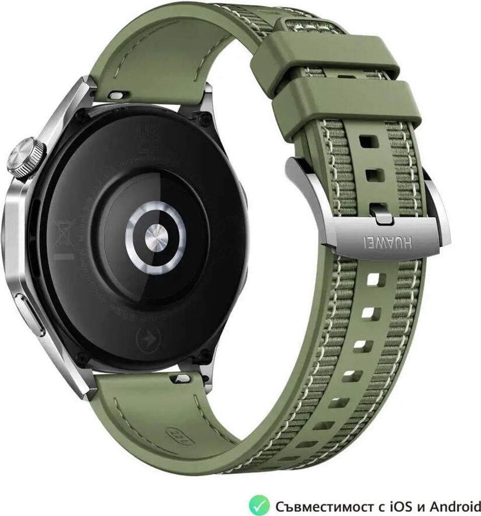 Huawei Watch GT4 46mm (Phoinix-B19W), green Produktbild 11