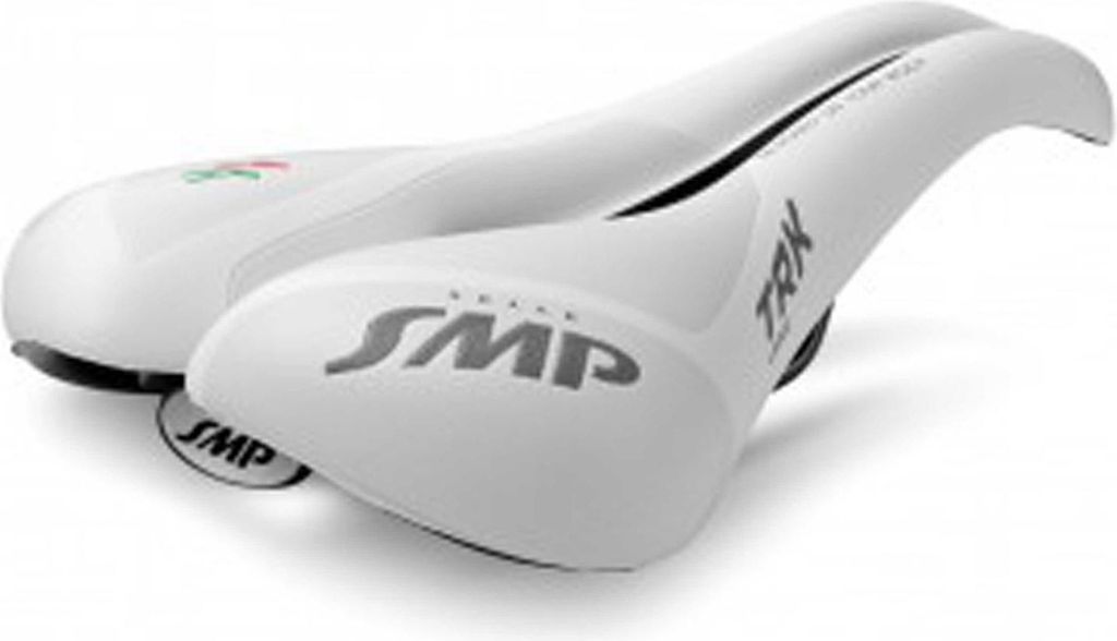 Selle SMP Trekking-Fahrradsattel TRK Large, weiß