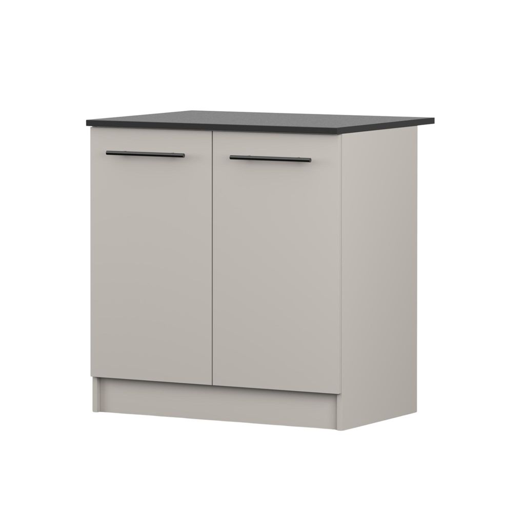 Unterschrank INEZ V, Küche, Küchenschrank zweitürig 80 cm Produktbild 