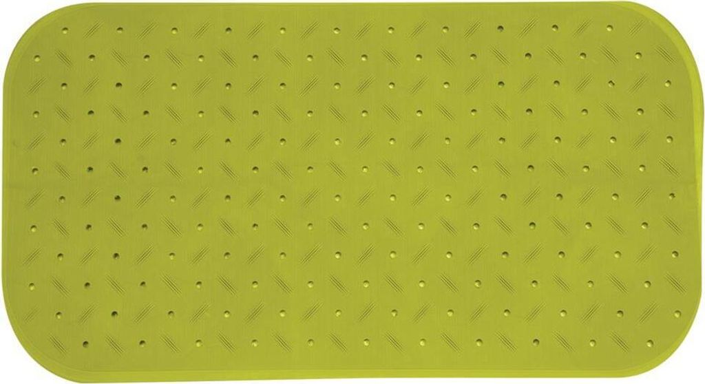 MSV Dusch-/Badeschutzmatte Bad - Gummi - Kalk - 36 x 76 cm