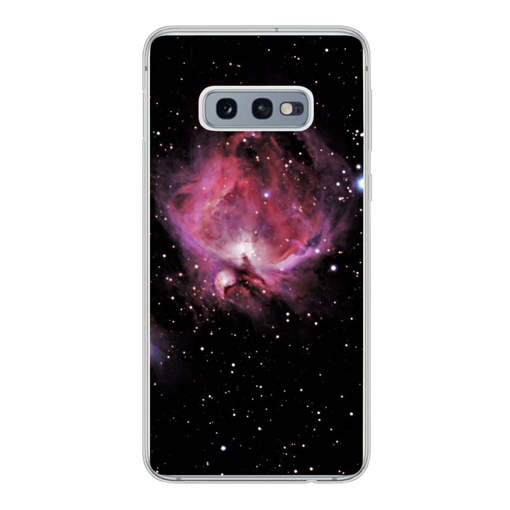 MuchoWow Handyhülle Schutzhülle Hülle für Samsung Galaxy S10e Konstellation - Weltraum - Orion - Jungen - Mädchen - Kinder Silikon Softcase ...