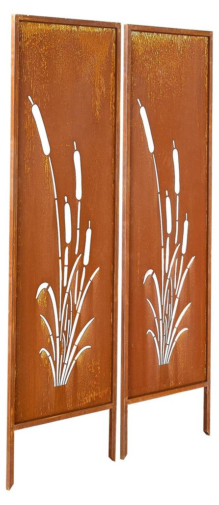 SucceBuy Paravent 50x160 cm im 2er-Set, Raumteiler aus Produktbild 
