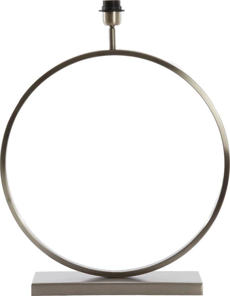 Light & Living - Lampenfüß Liva - Nickel - 50x15x62cm