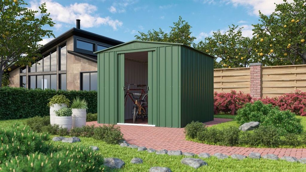 Globel Gerätehaus "Gartenmanager Dream" 88, jade