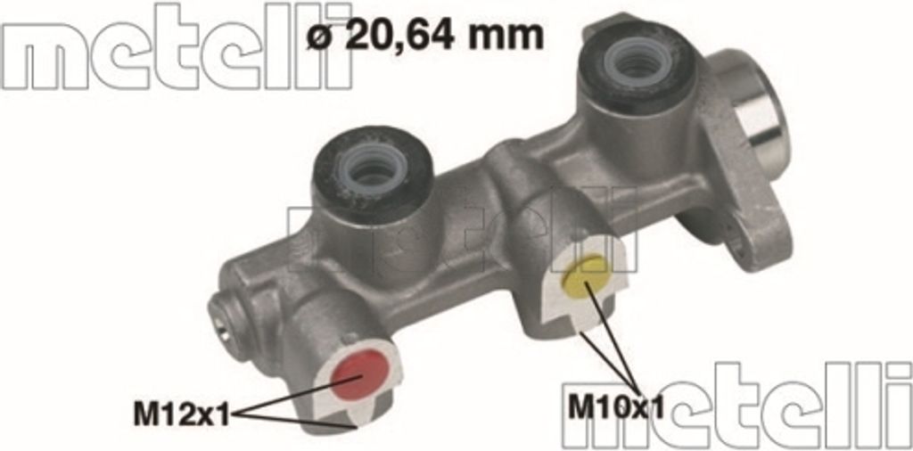 METELLI 05-0190 Bremszylinder Hauptbremszylinder für OPEL Produktbild 