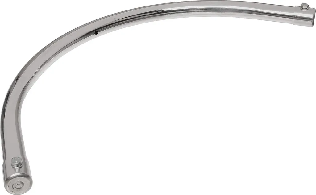 Support chariot latéral super élastique en aluminium poli robuste