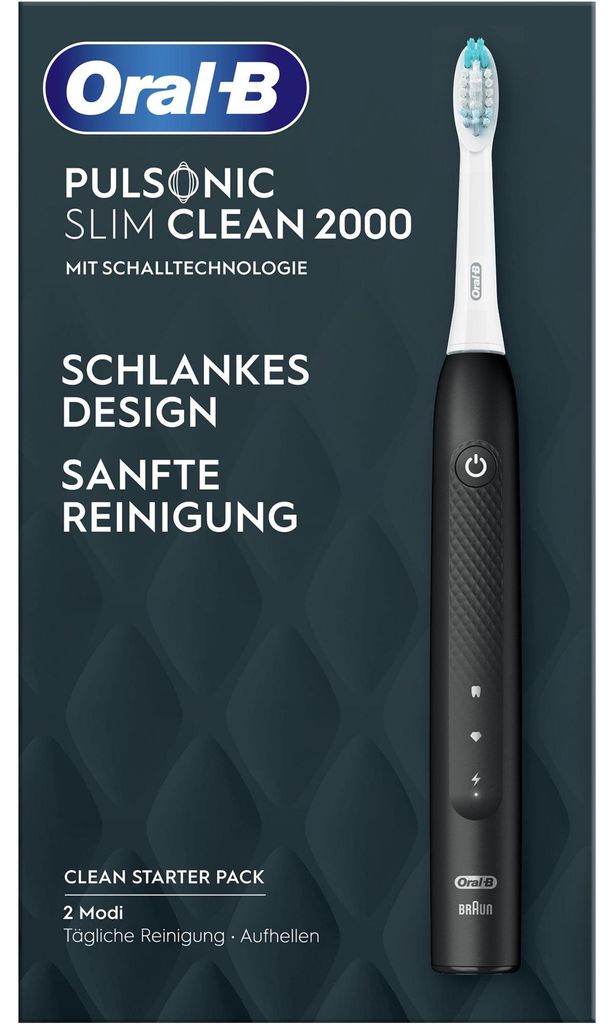 Oral-B Pulsonic Slim Clean 2000 schwarz Zdjęcie produktu 