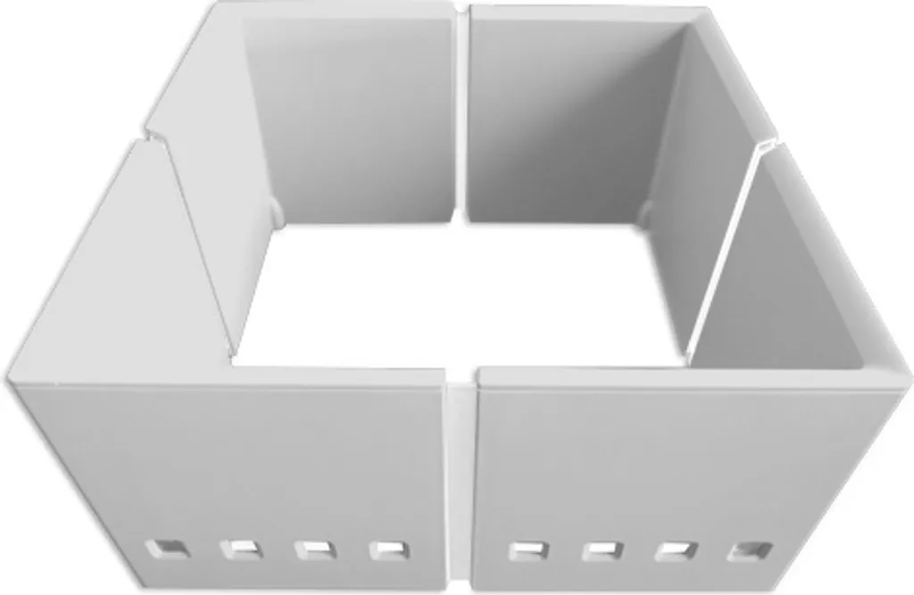 Naber Cuisio Flex Set de 3 Cloisons de Séparation Blanc Translucide - 4