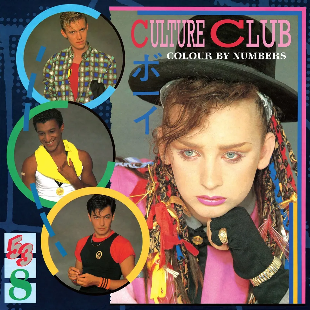 Vinyle Culture Club Colour By Numbers LP Bleu Ciel pour Platine