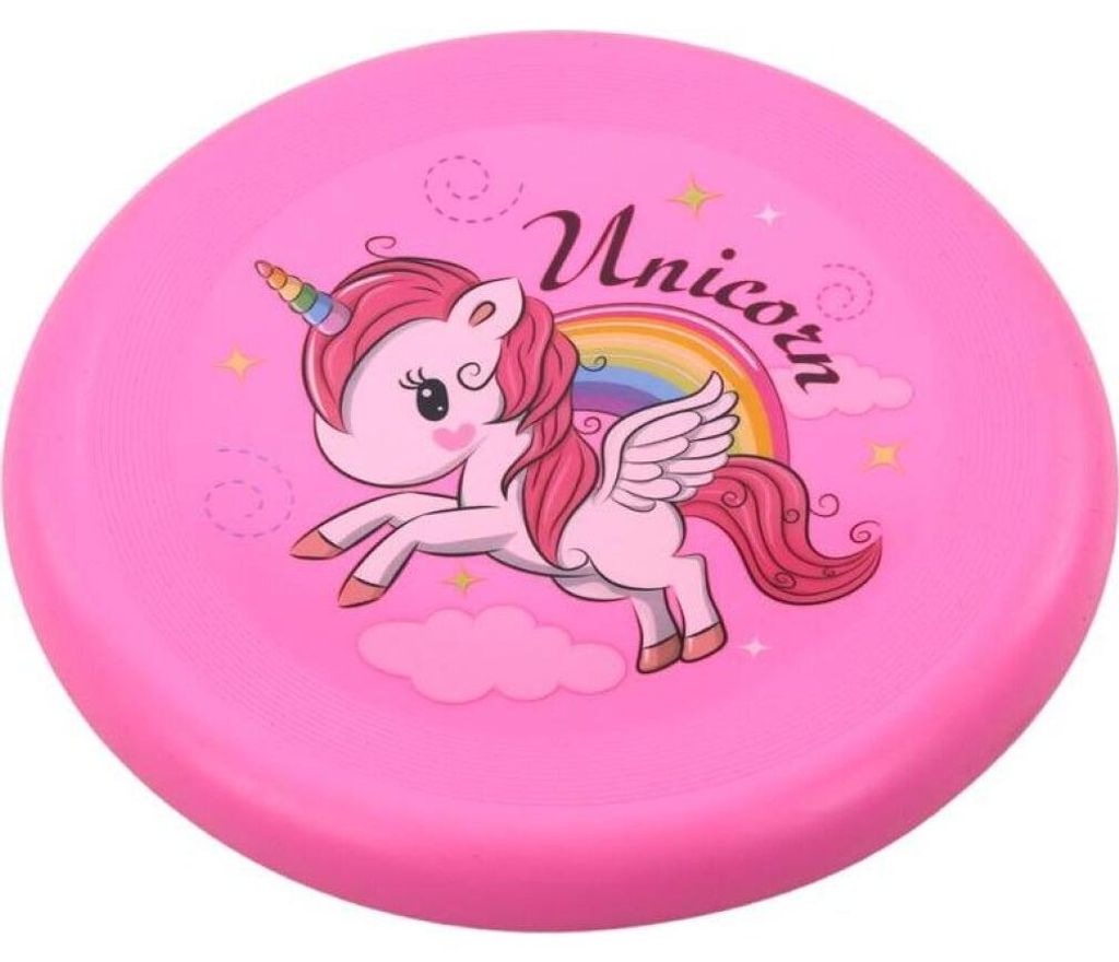 Disque frisbee volant 20cm Licorne Image du produit 