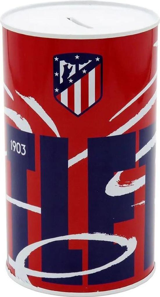 Atletico De Madrid Große Blechspardose Durchsichtig Durchsichtig One Size