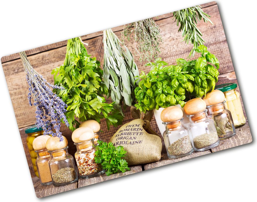 Tulup Glas Herdabdeckplatte - 80x52 cm - Produktbild 