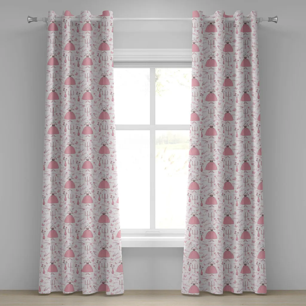 Tenda Principessa ABAKUHAUS 280x225cm Rosa - Arredo Cameretta Magica