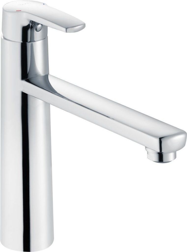 heinrichschulte Einhebel-Spültischarmatur omega_2, schwenkbar