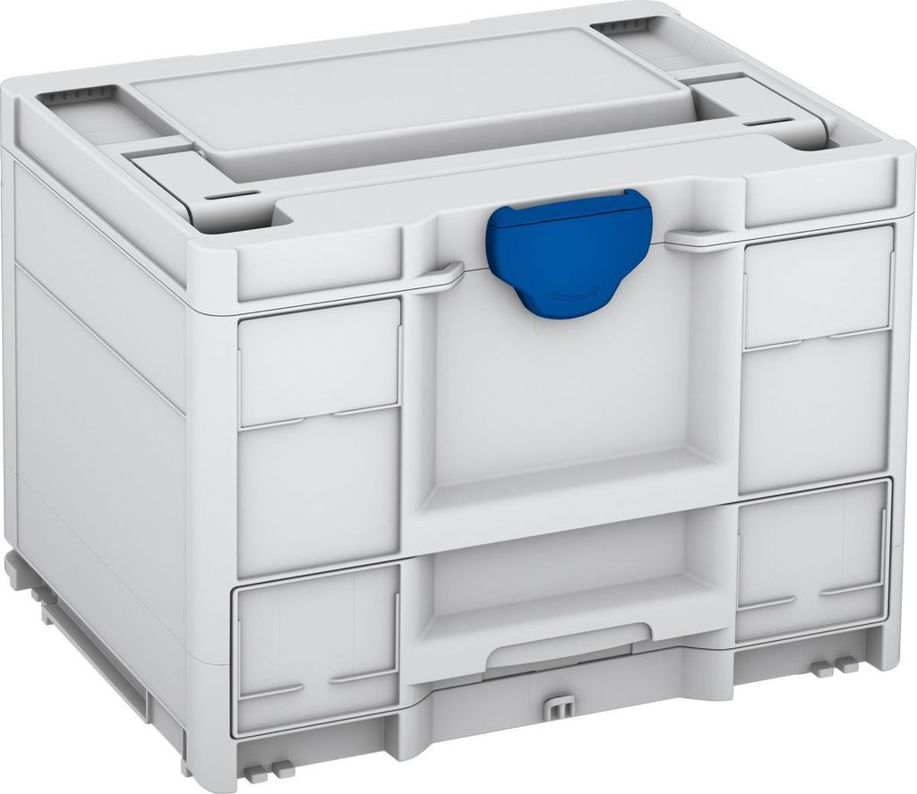 TANOS Systainer³ Combi M 287 lichtgrau/signalblau