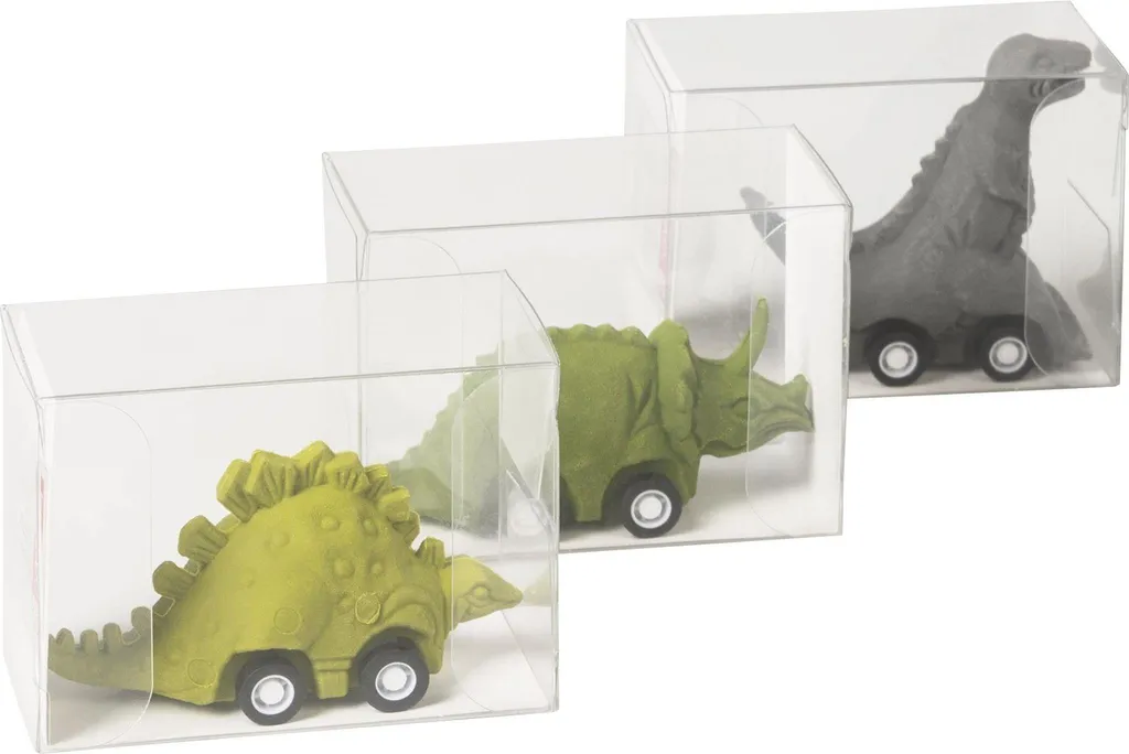 Gomme Dinosaure pour école BRUNNEN - Efface proprement format 4x5cm