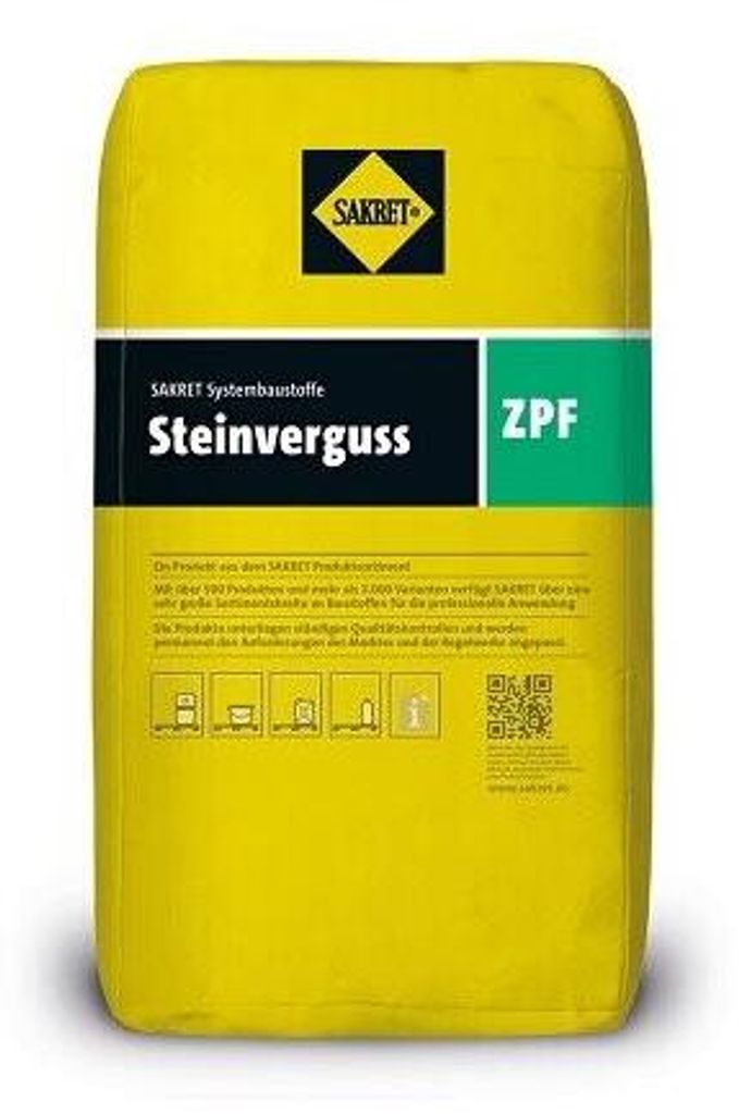 SAKRET Kamenná spárovací hmota ZPF šedá 25 kg Obrázek produktu 