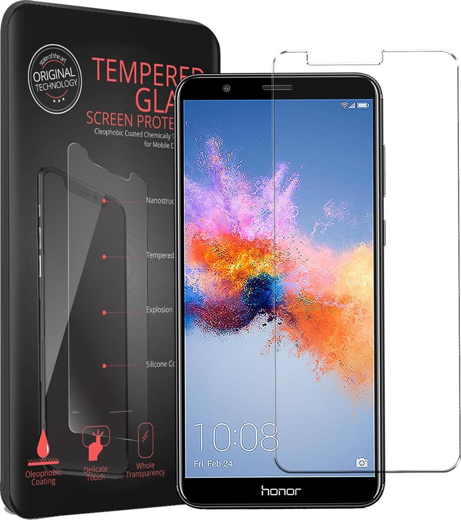2x Panzerglas für Honor 7 Glas Folie Displayschutz Schutzfolie