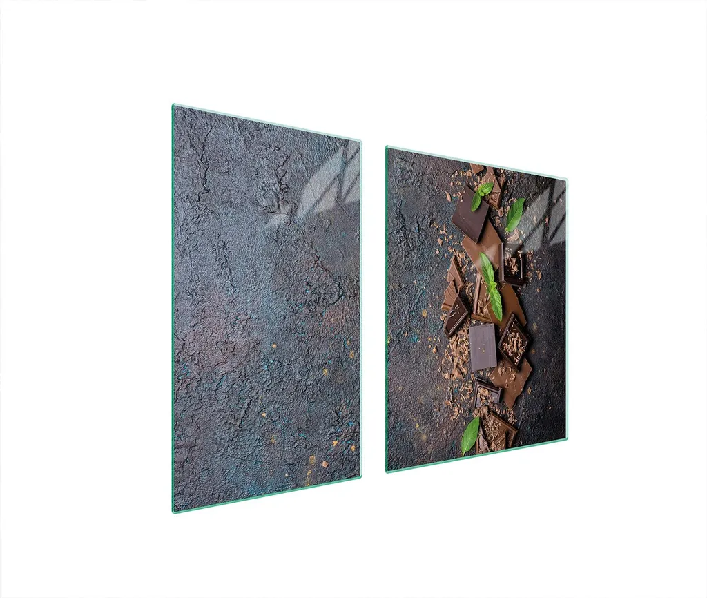 Piastre Vetro Temperato 100x52 Copri Piano Cottura Vetroceramica Ardesia