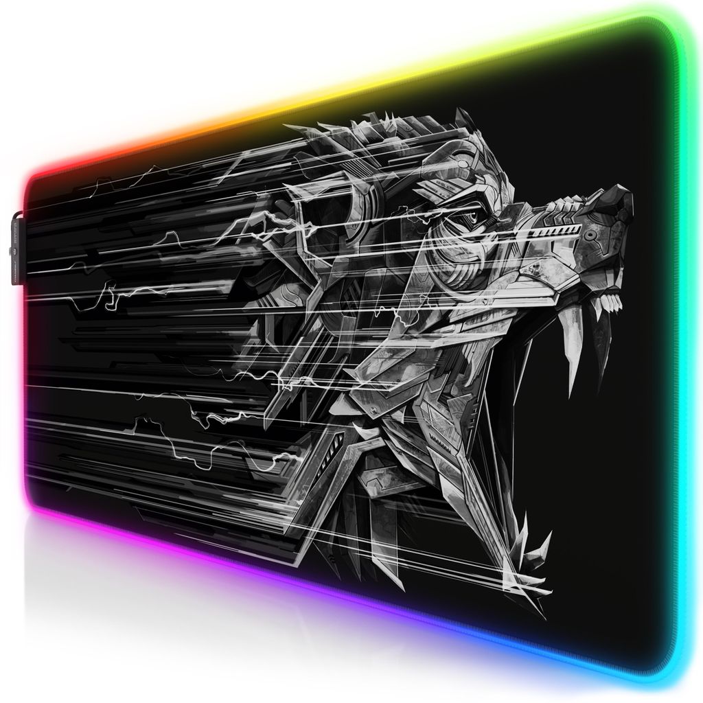 Tapis de souris de jeu Titanwolf RGB, Tapis de souris XL Image du produit 