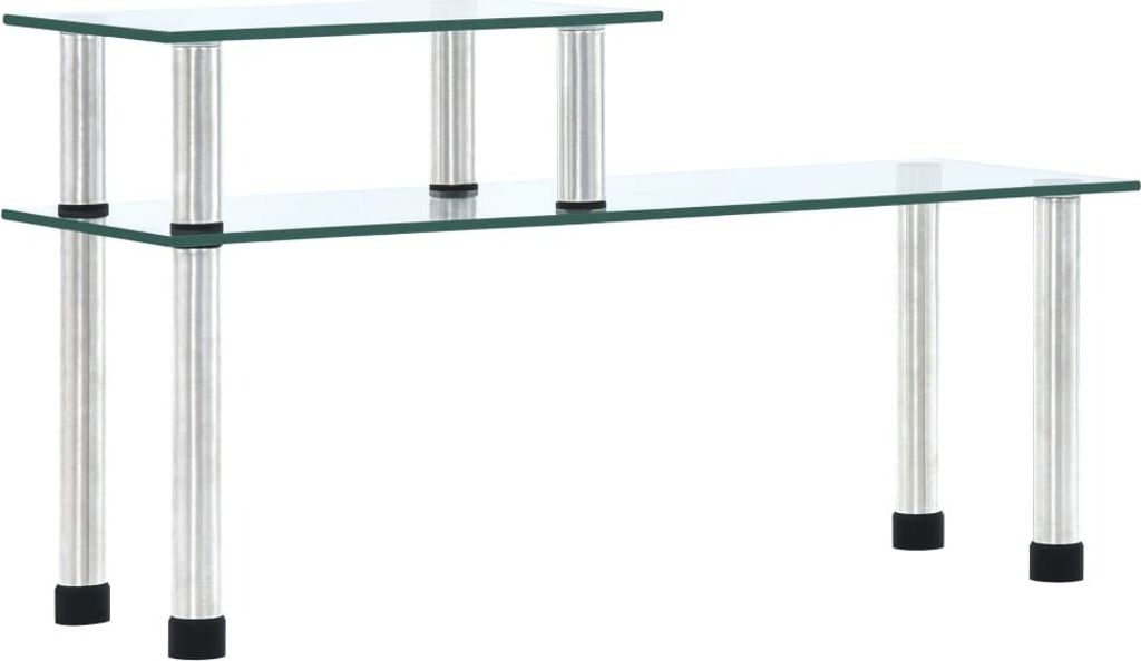 Küchenregal Transparent 45×16×26 cm Hartglas