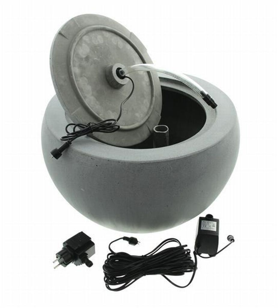 Outdoor Brunnen "Harmonie" in Kugel Form mit LED Produktbild 6