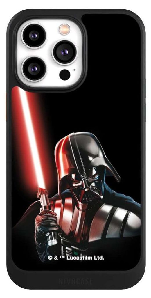 NIVOCASE Hülle für Apple iPhone 14 Pro Max Handyhülle NIVOcore Case Schwarz Darth Vader Fanartikel Star Wars