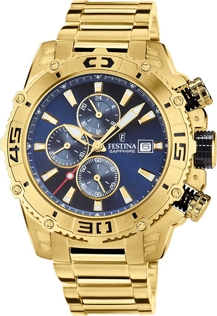 Festina Herrenuhr F20492-2 gold